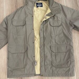 Vintage Woolrich Men's Grayish Jacket size XL